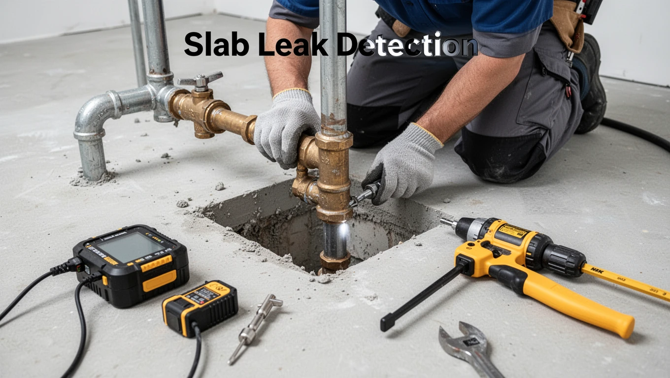 Slab Leak Detection