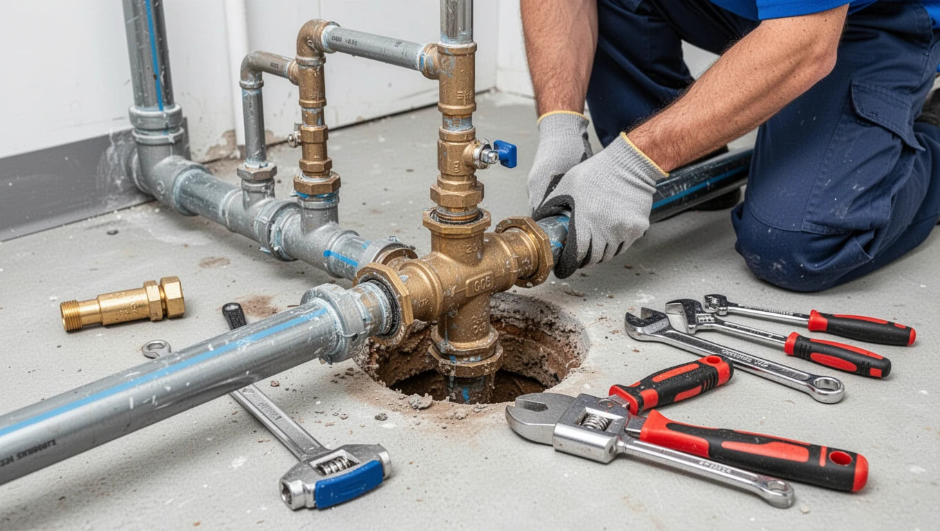 Main Water Line Repair